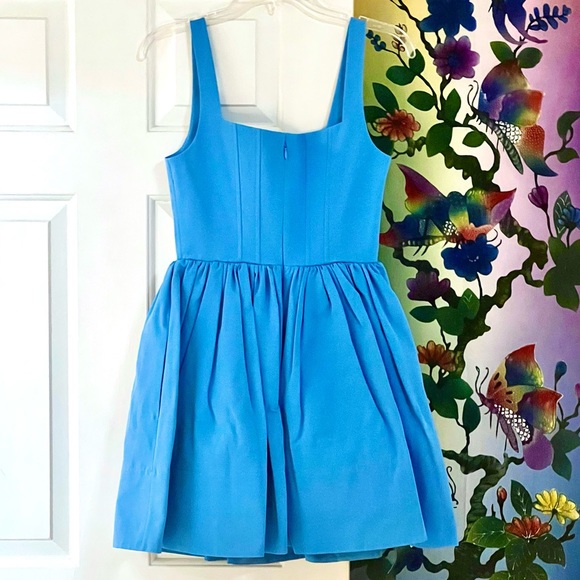 🌺🎉HP🎉🌺 NWT Staud Landscape Mini Dress Azure - Picture 14 of 16